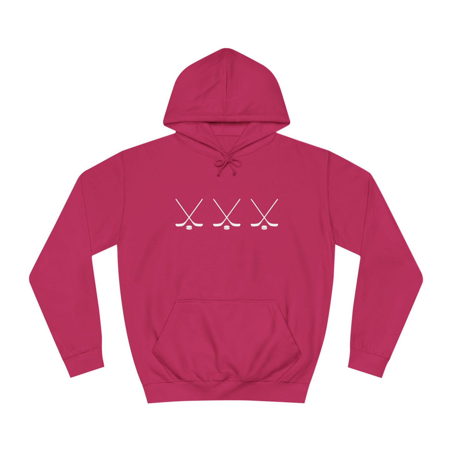 Hockey Sticks Unisex College Hoodie