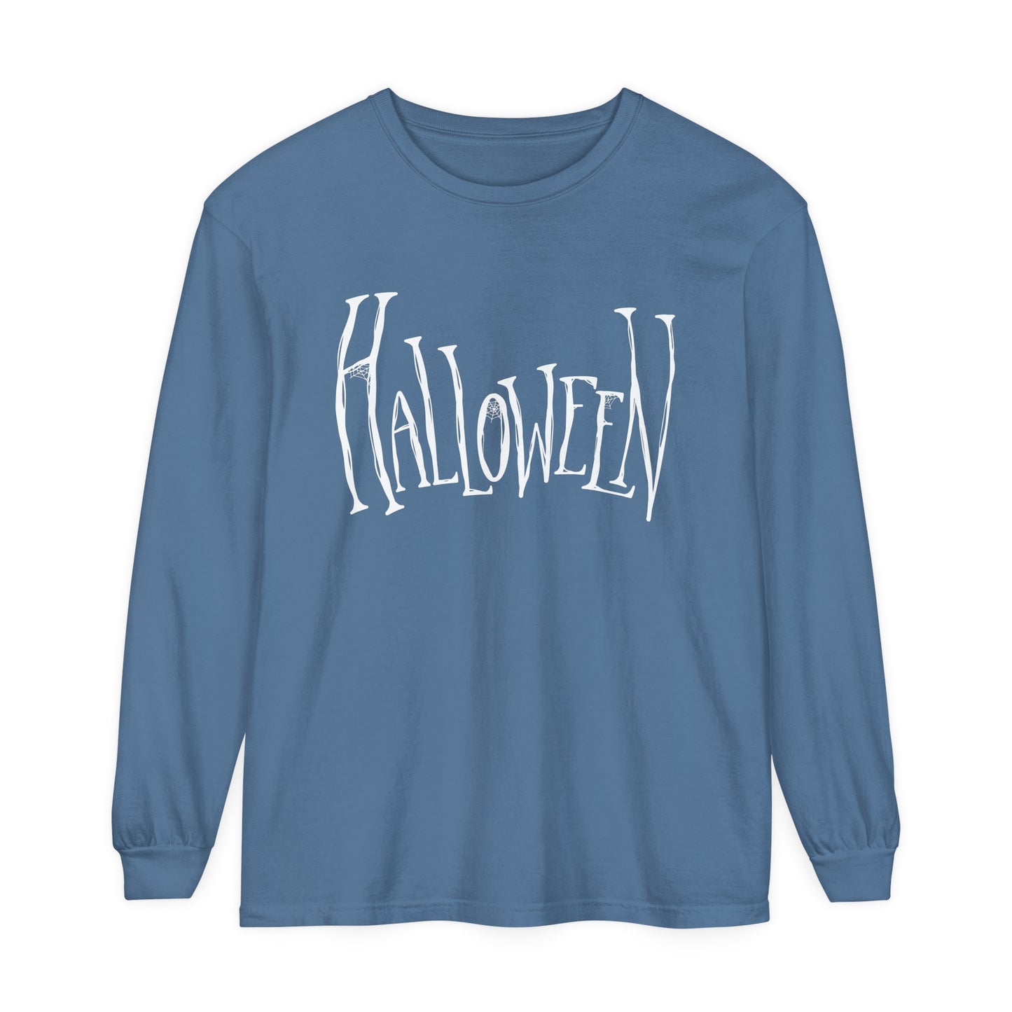 Halloween Unisex Garment-dyed Long Sleeve T-Shirt