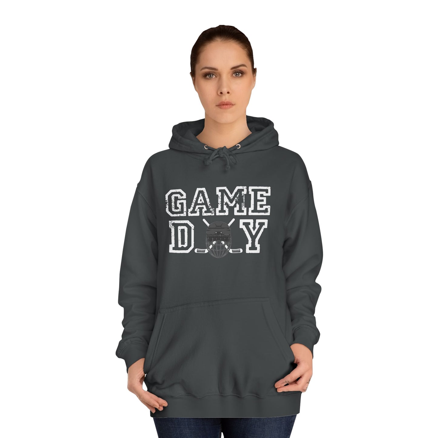 Hockey Game Day Unisex College Hoodie