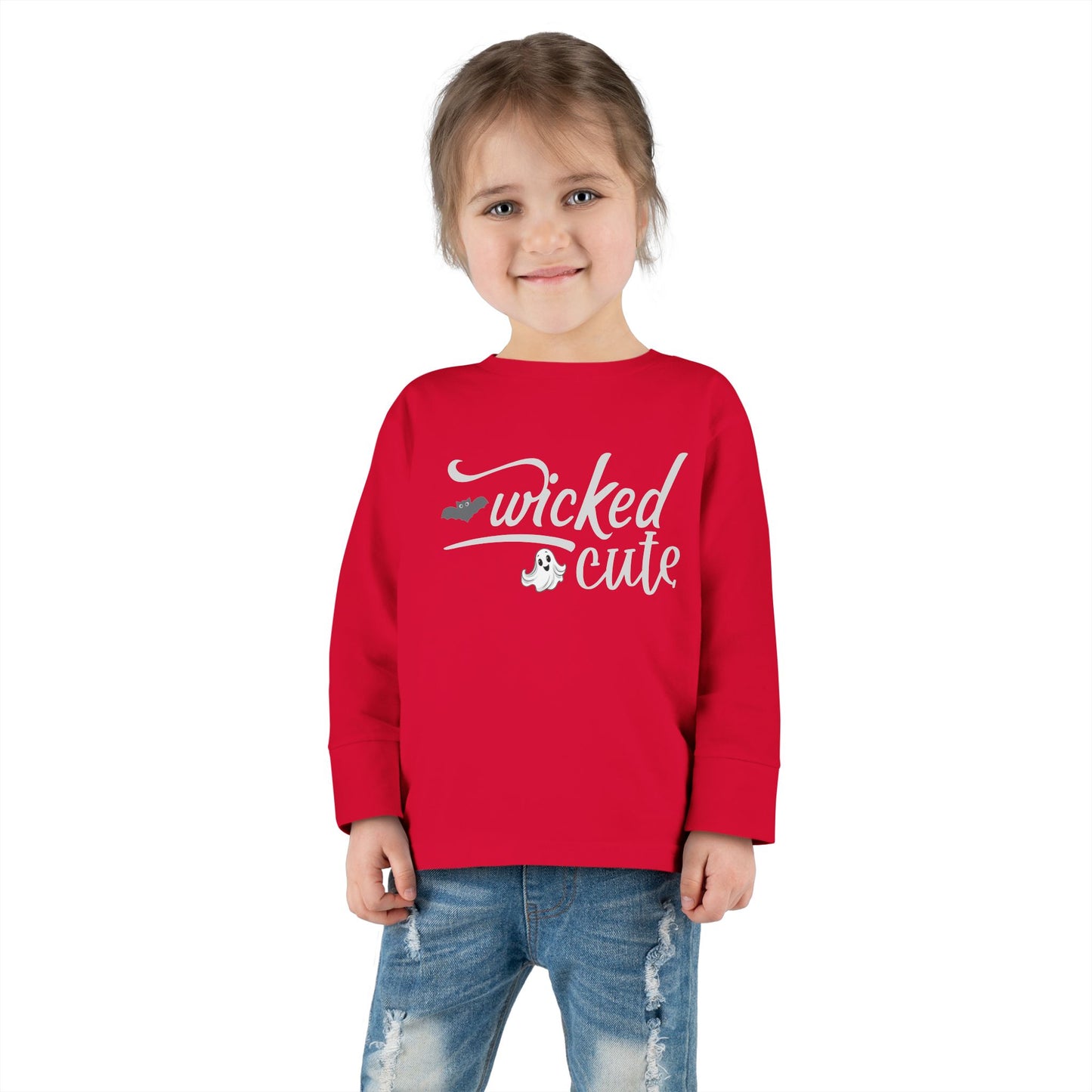 Wicked Cute Toddler Long Sleeve Tee
