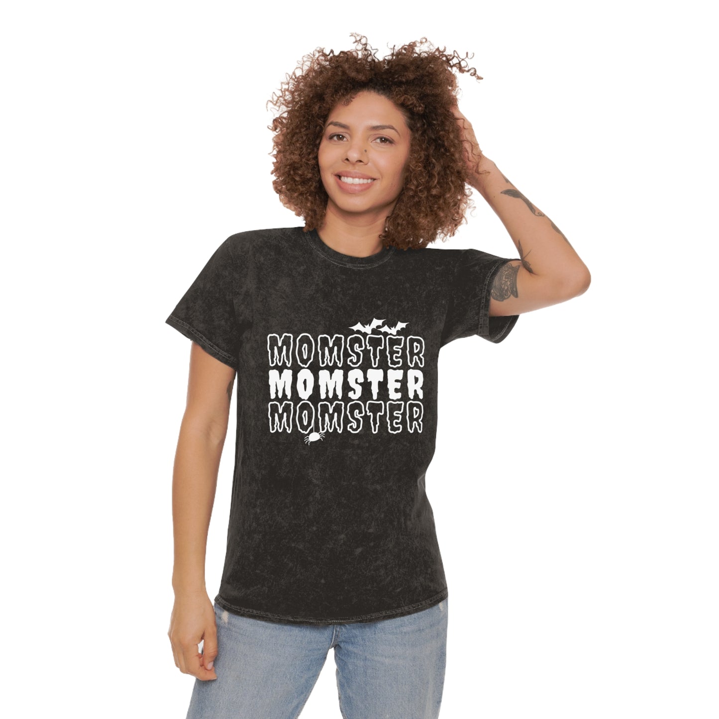 Momster Unisex Mineral Wash T-Shirt