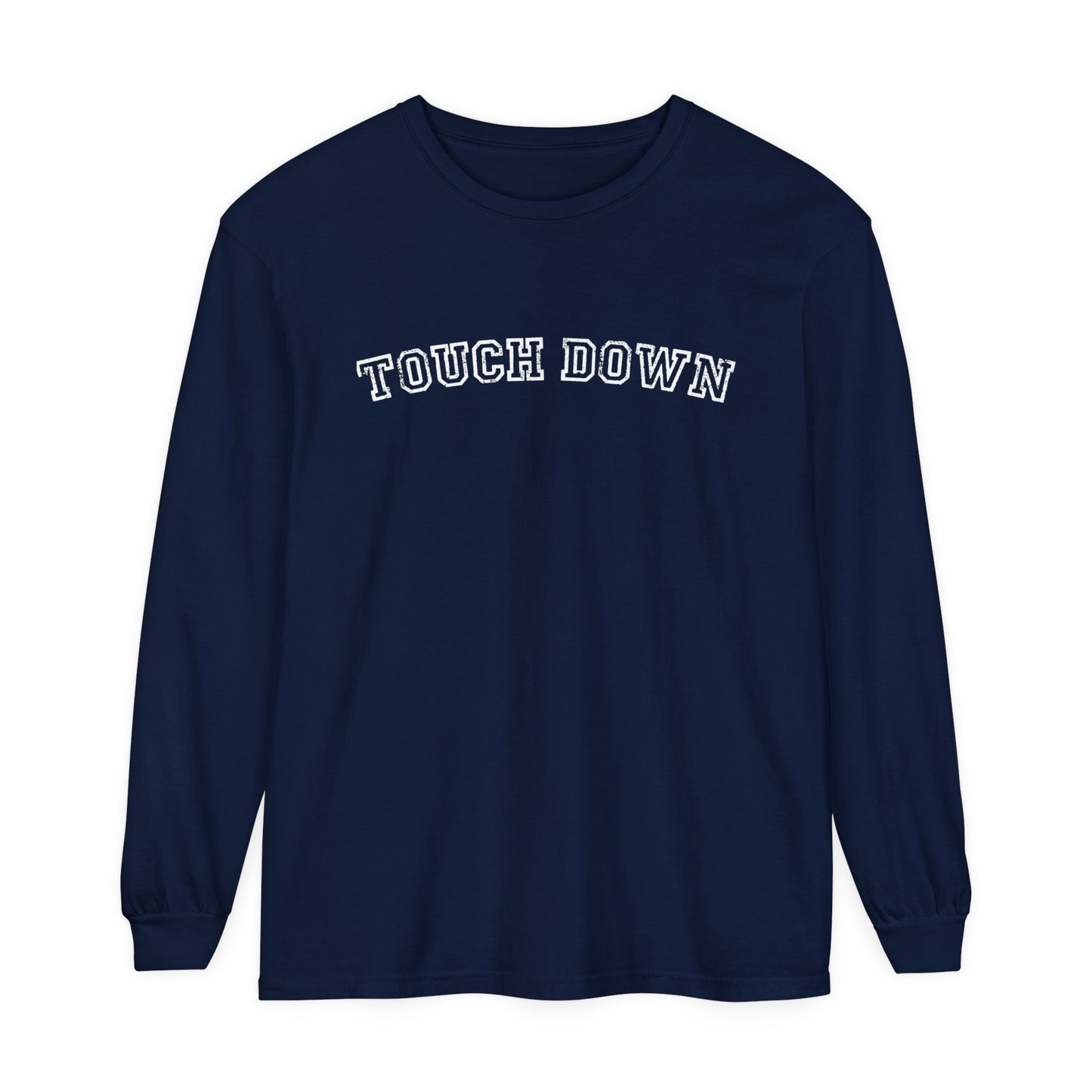 Touchdown Unisex Garment-dyed Long Sleeve T-Shirt