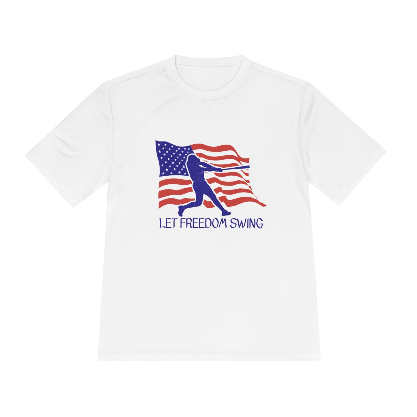 Let Freedom Swing Unisex Moisture Wicking Tee