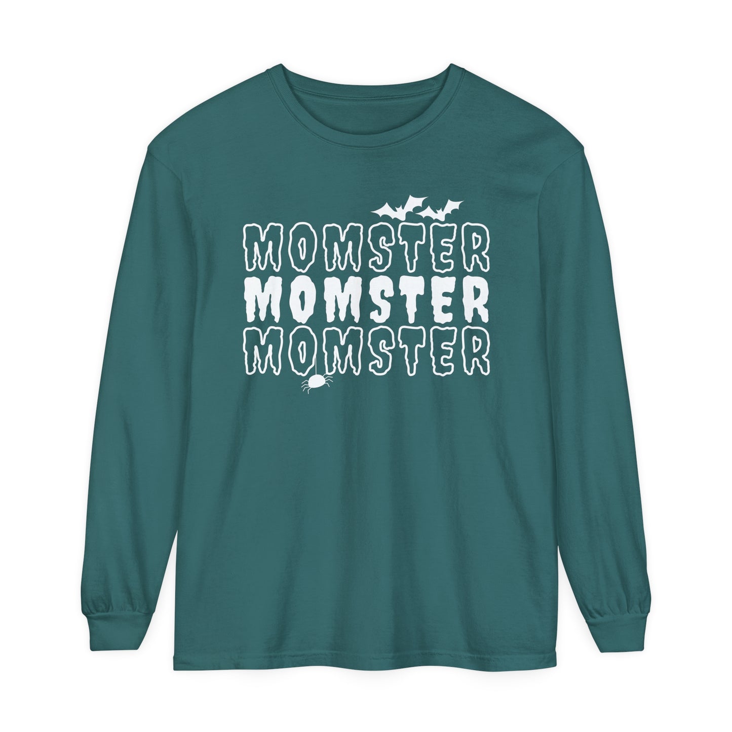 Momster Unisex Garment-dyed Long Sleeve T-Shirt