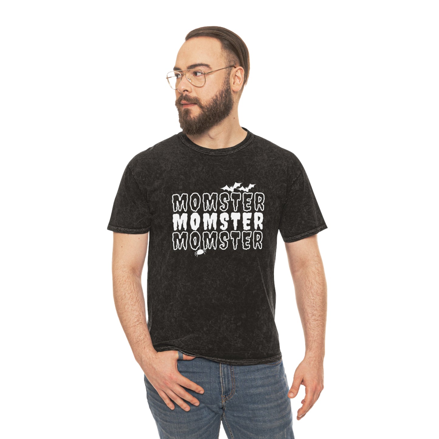 Momster Unisex Mineral Wash T-Shirt