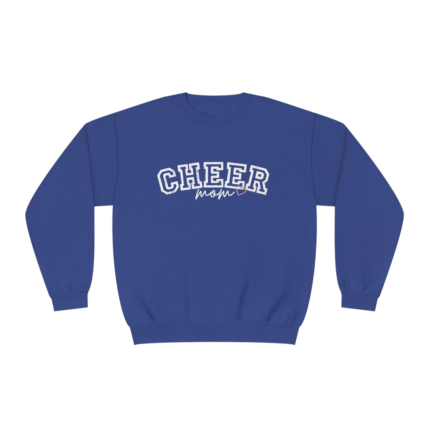 CHEER mom heart Unisex NuBlend® Crewneck Sweatshirt