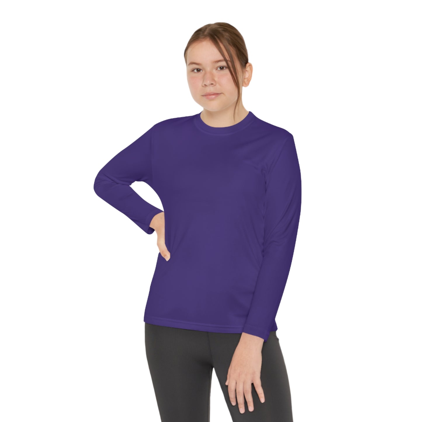 Hey Boo Youth Long Sleeve Competitor Tee