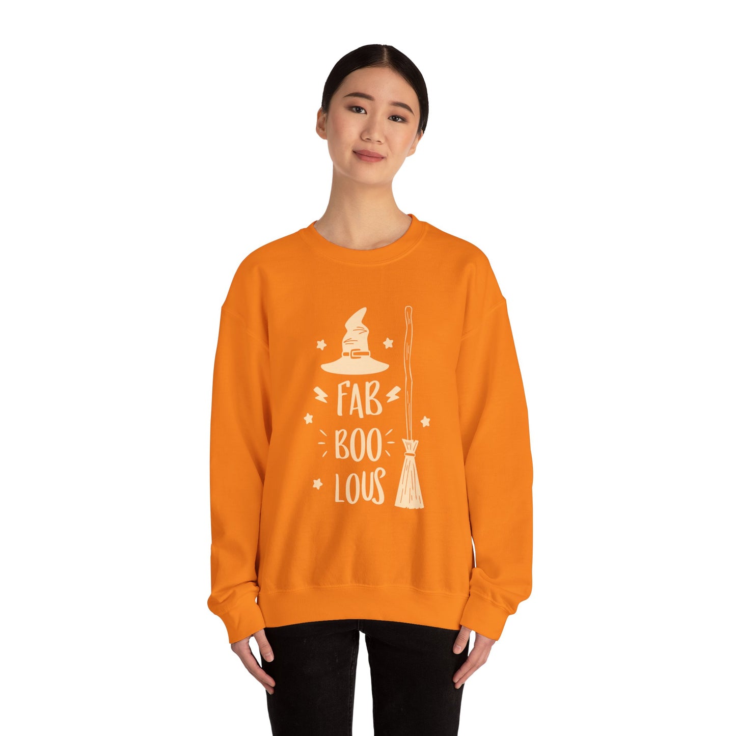 Fab Boo Lous Unisex Heavy Blend™ Crewneck Sweatshirt