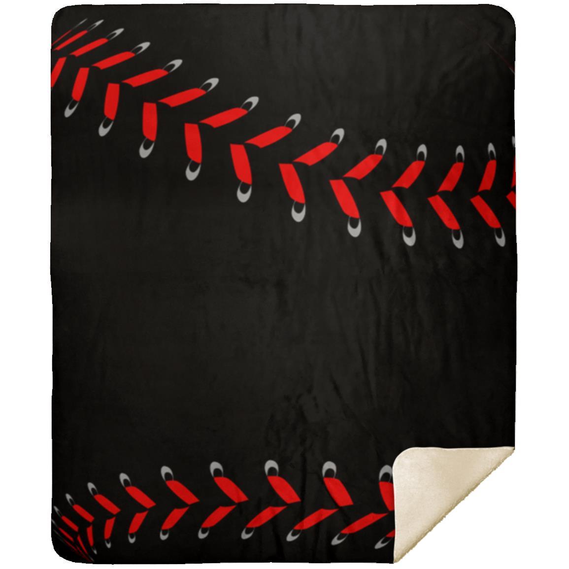 Baseball / Softball MSHM Premium Sherpa Blanket 50x60