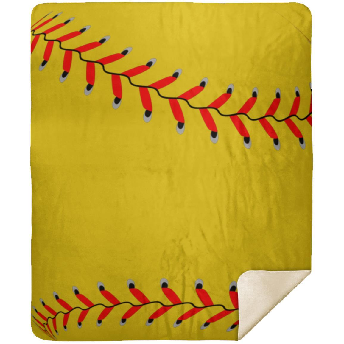 Baseball / Softball MSHM Premium Sherpa Blanket 50x60