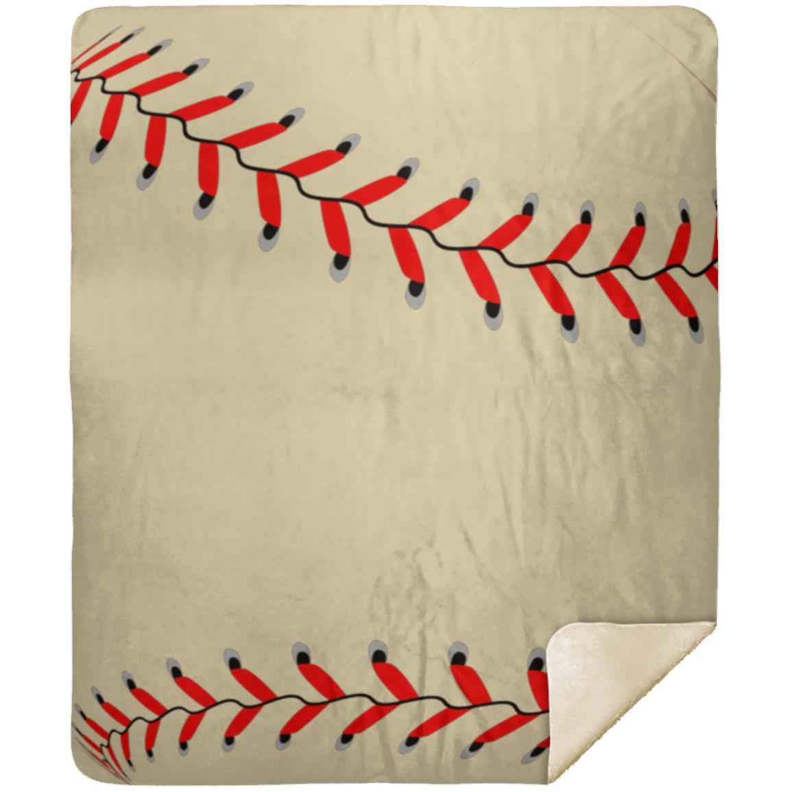 Baseball / Softball MSHM Premium Sherpa Blanket 50x60