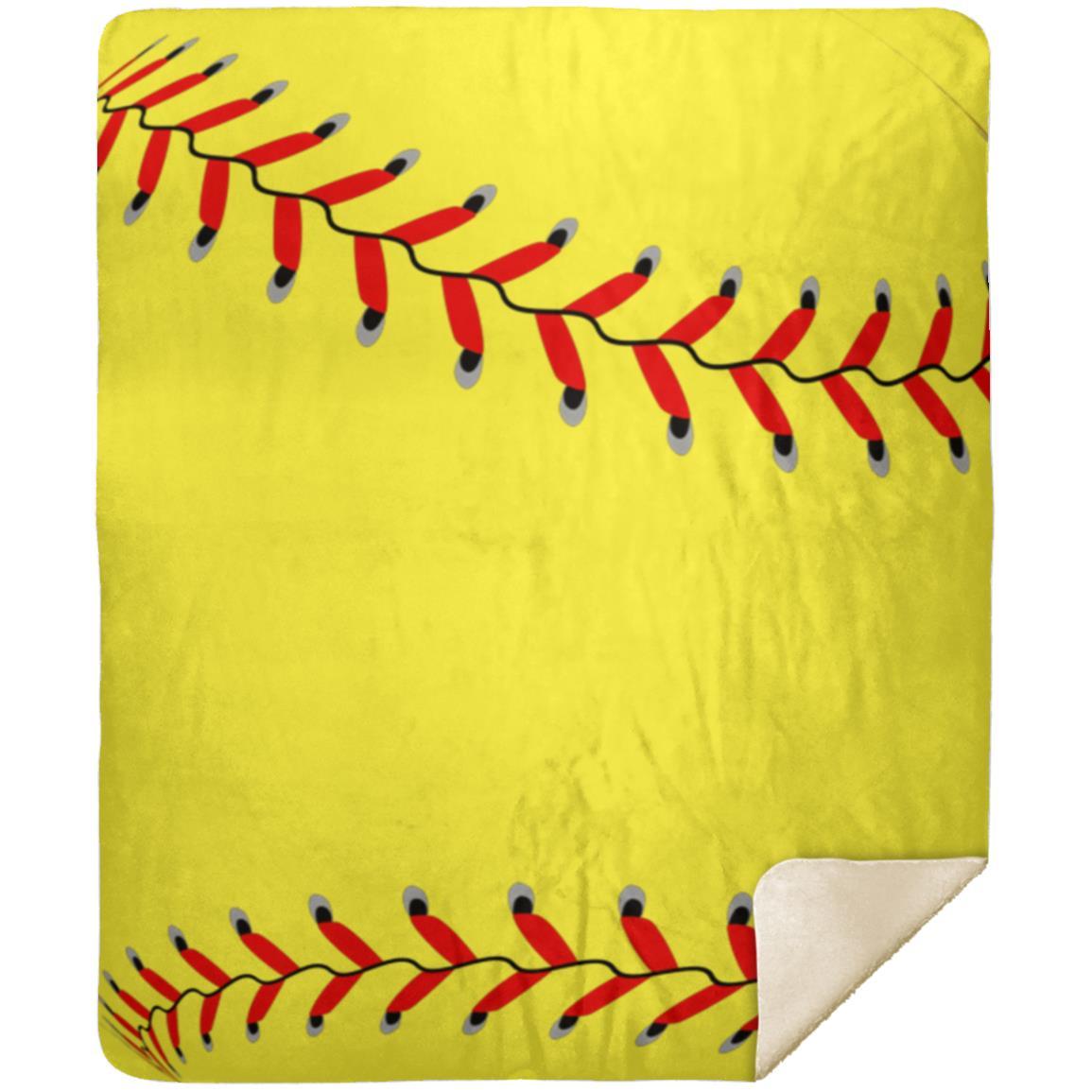 Baseball / Softball MSHM Premium Sherpa Blanket 50x60