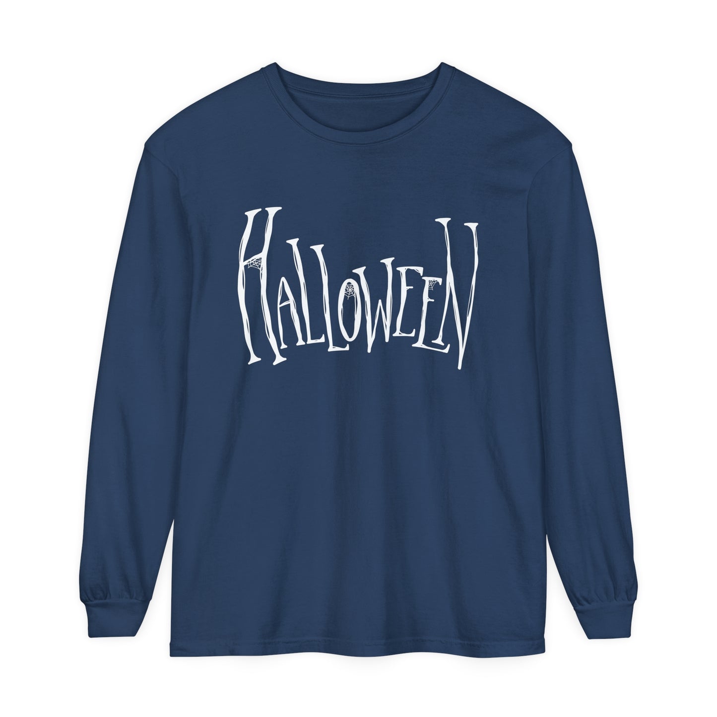 Halloween Unisex Garment-dyed Long Sleeve T-Shirt