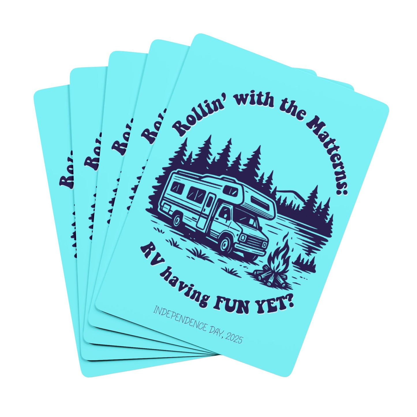 Rollin' with the Matterns Playing Cards