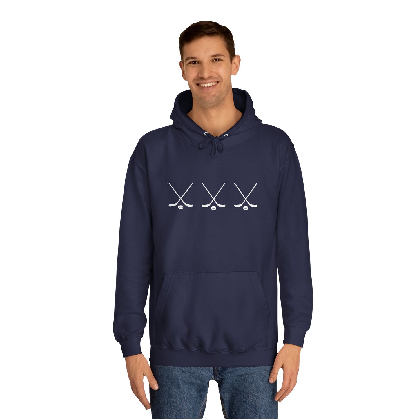 Hockey Sticks Unisex College Hoodie