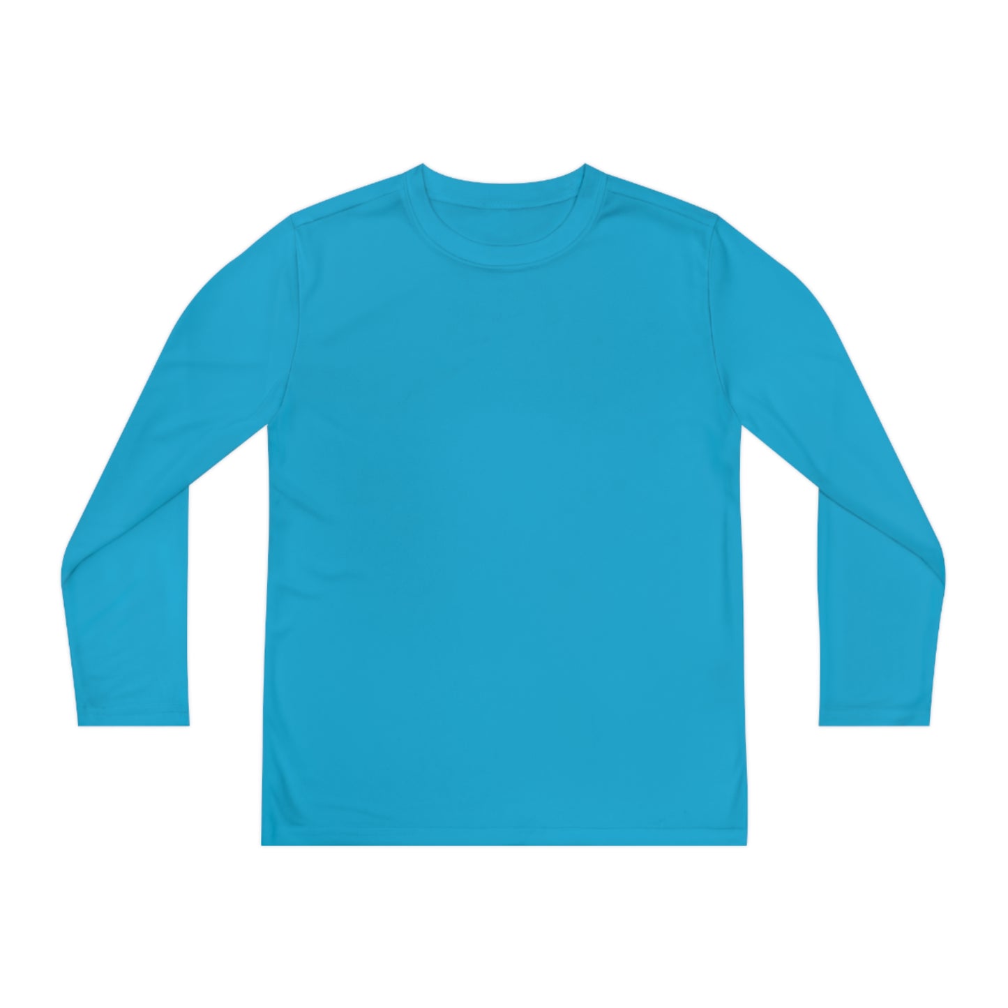 Cute Ghost Youth Long Sleeve Competitor Tee