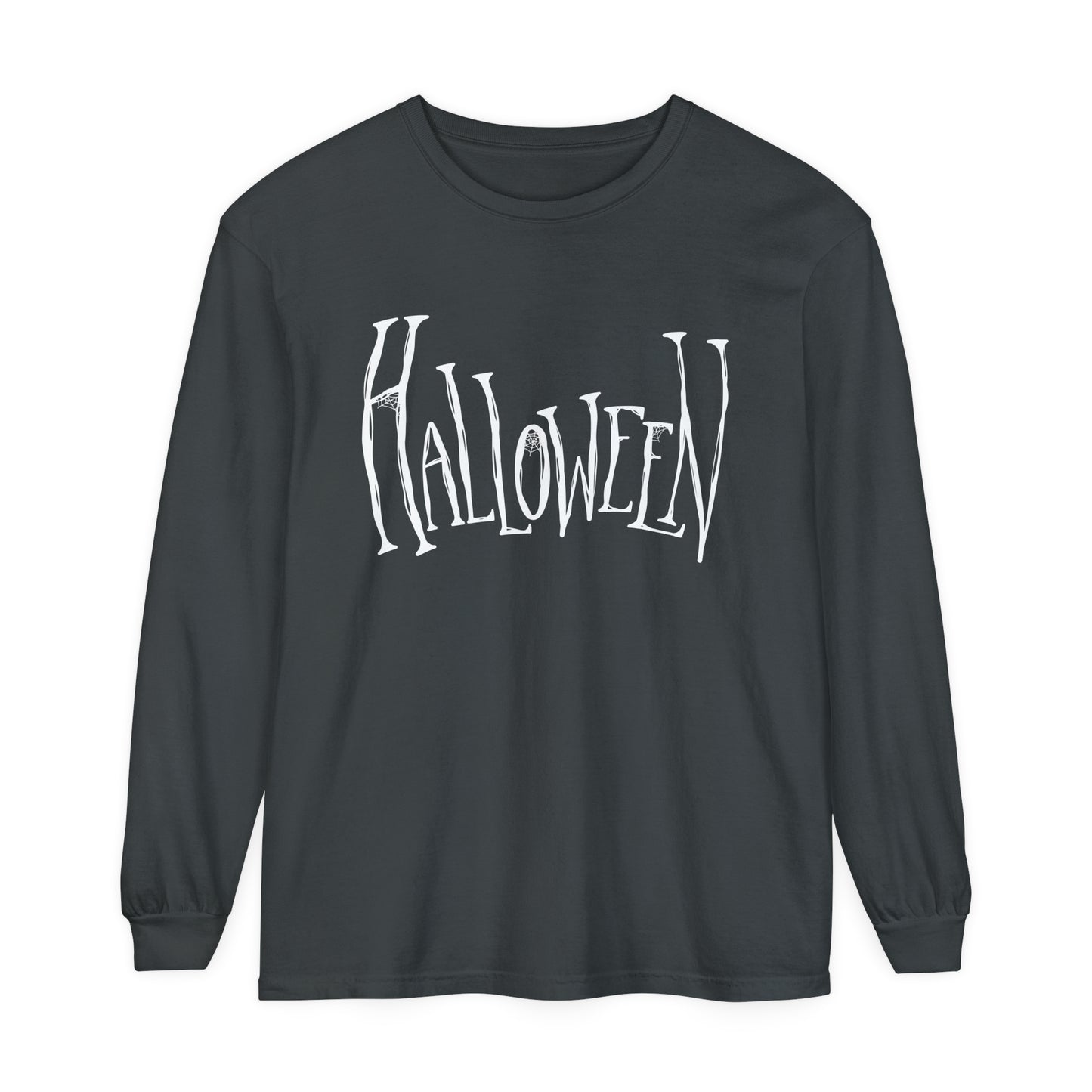 Halloween Unisex Garment-dyed Long Sleeve T-Shirt