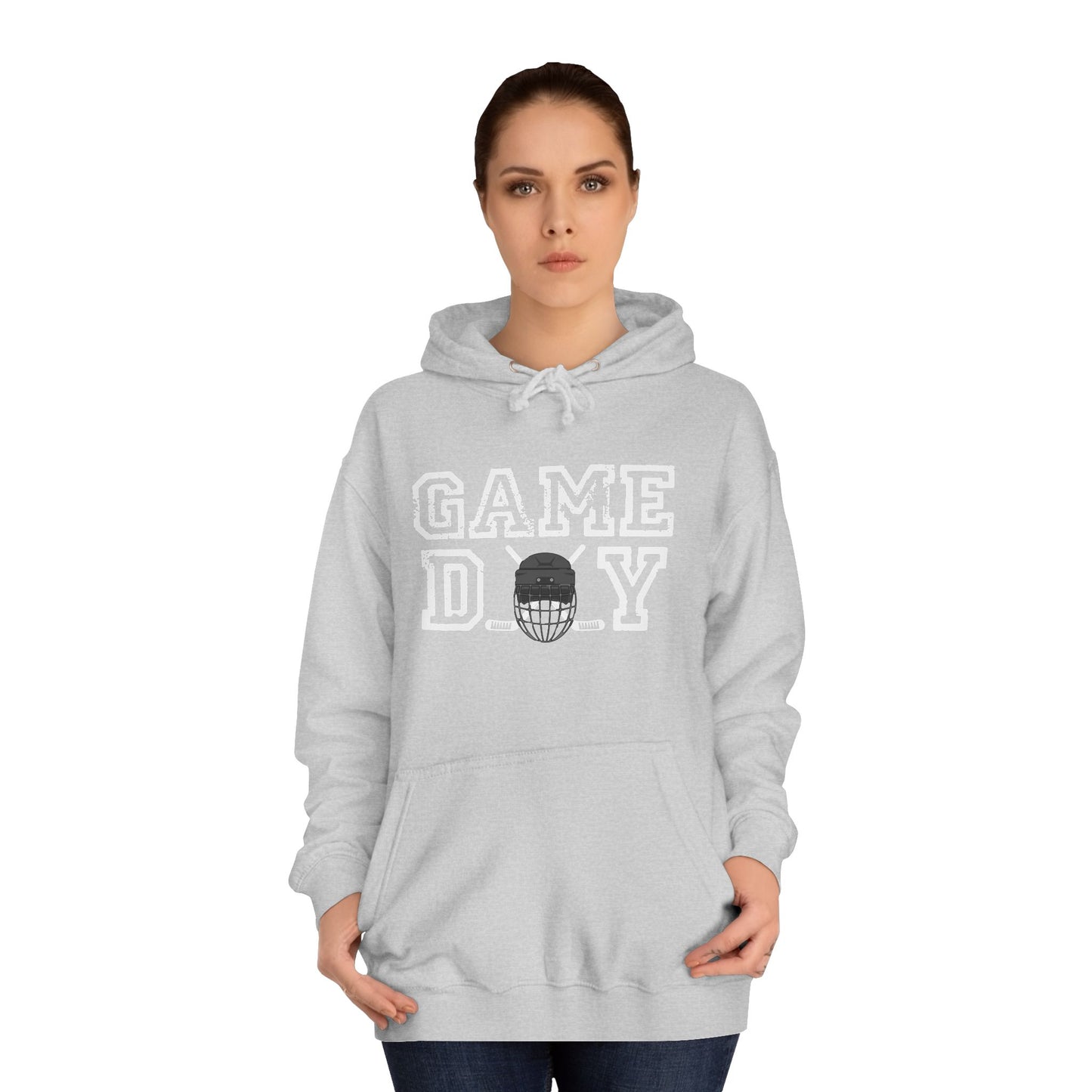 Hockey Game Day Unisex College Hoodie
