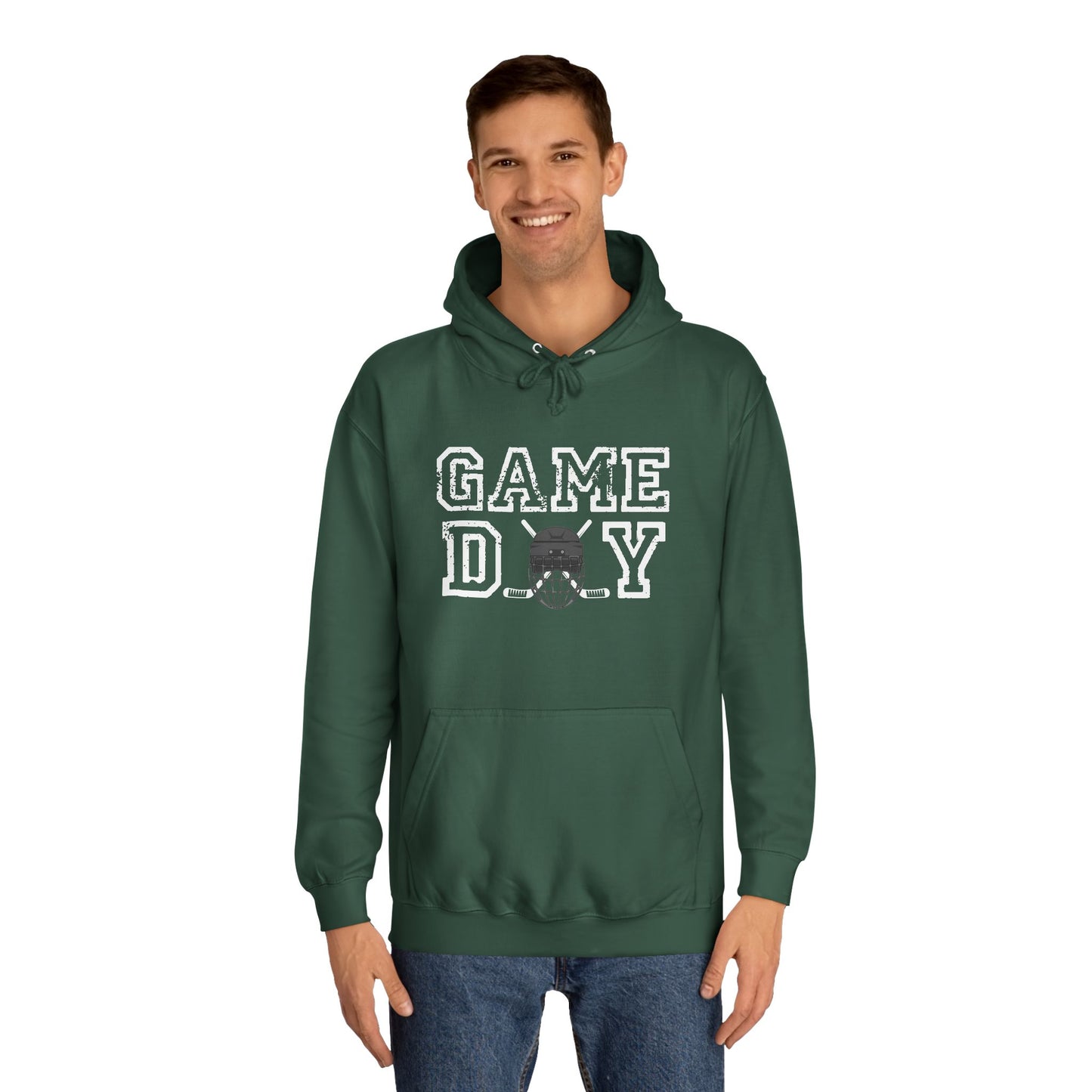 Hockey Game Day Unisex College Hoodie