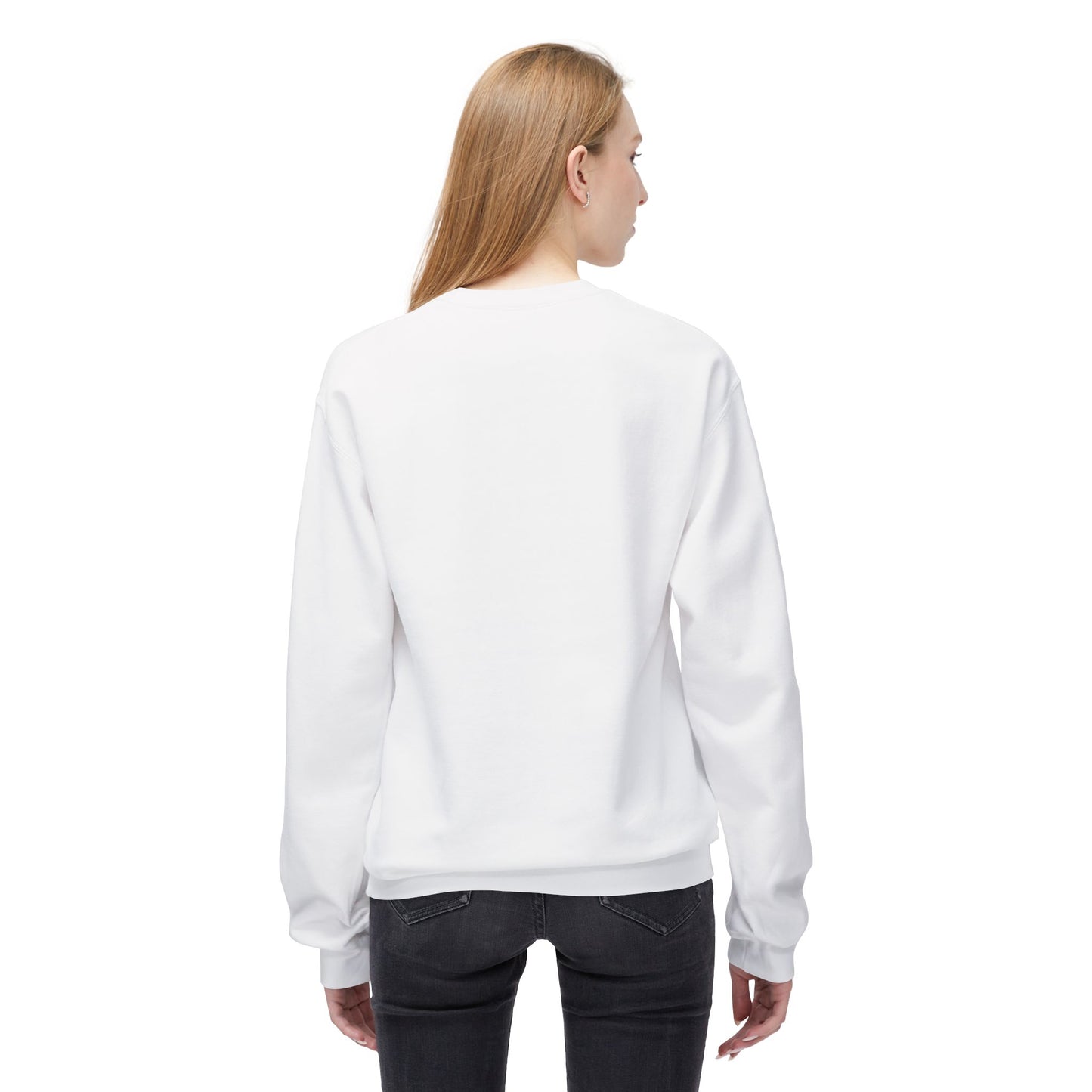 Love Words Unisex Midweight Softstyle Fleece Crewneck Sweatshirt