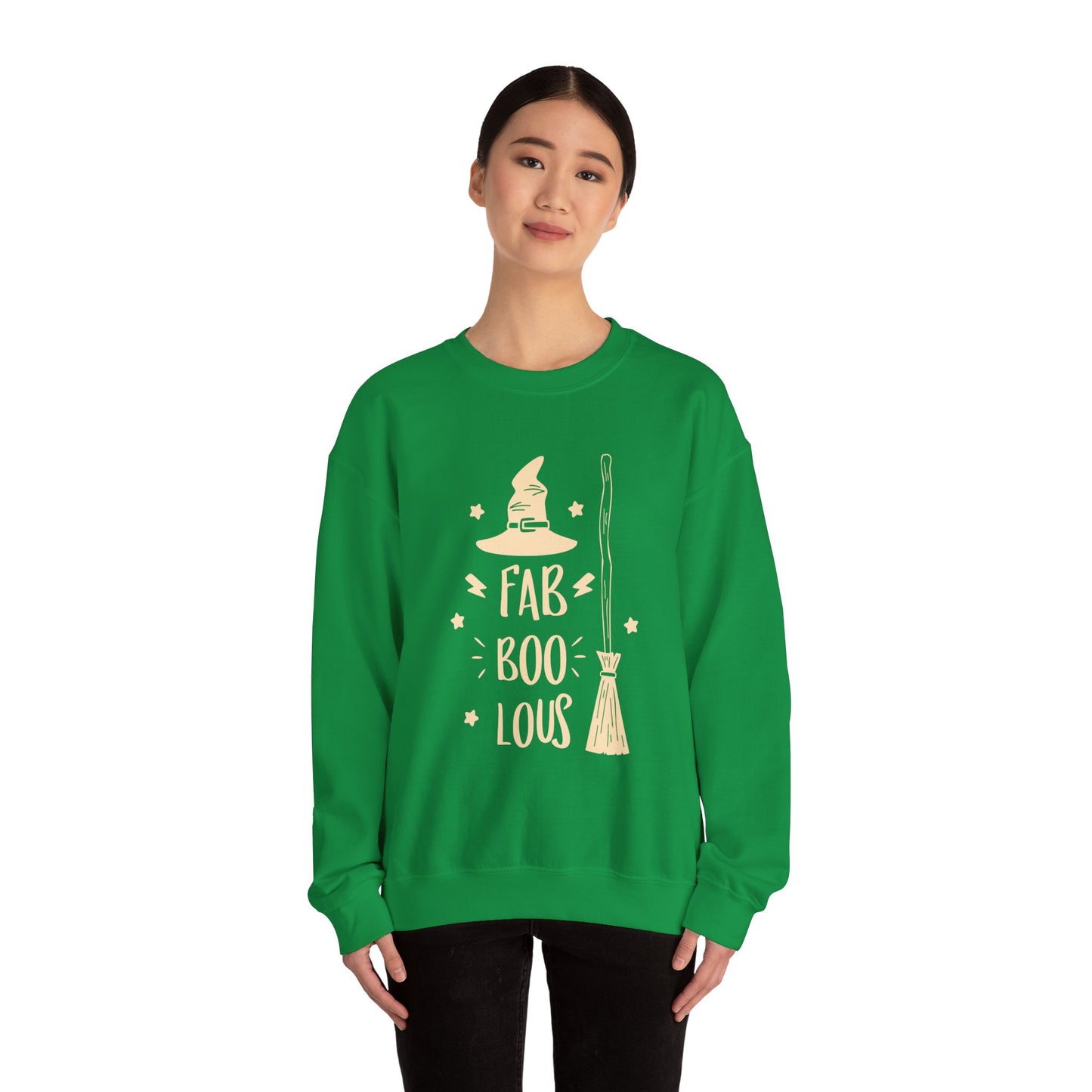 Fab Boo Lous Unisex Heavy Blend™ Crewneck Sweatshirt