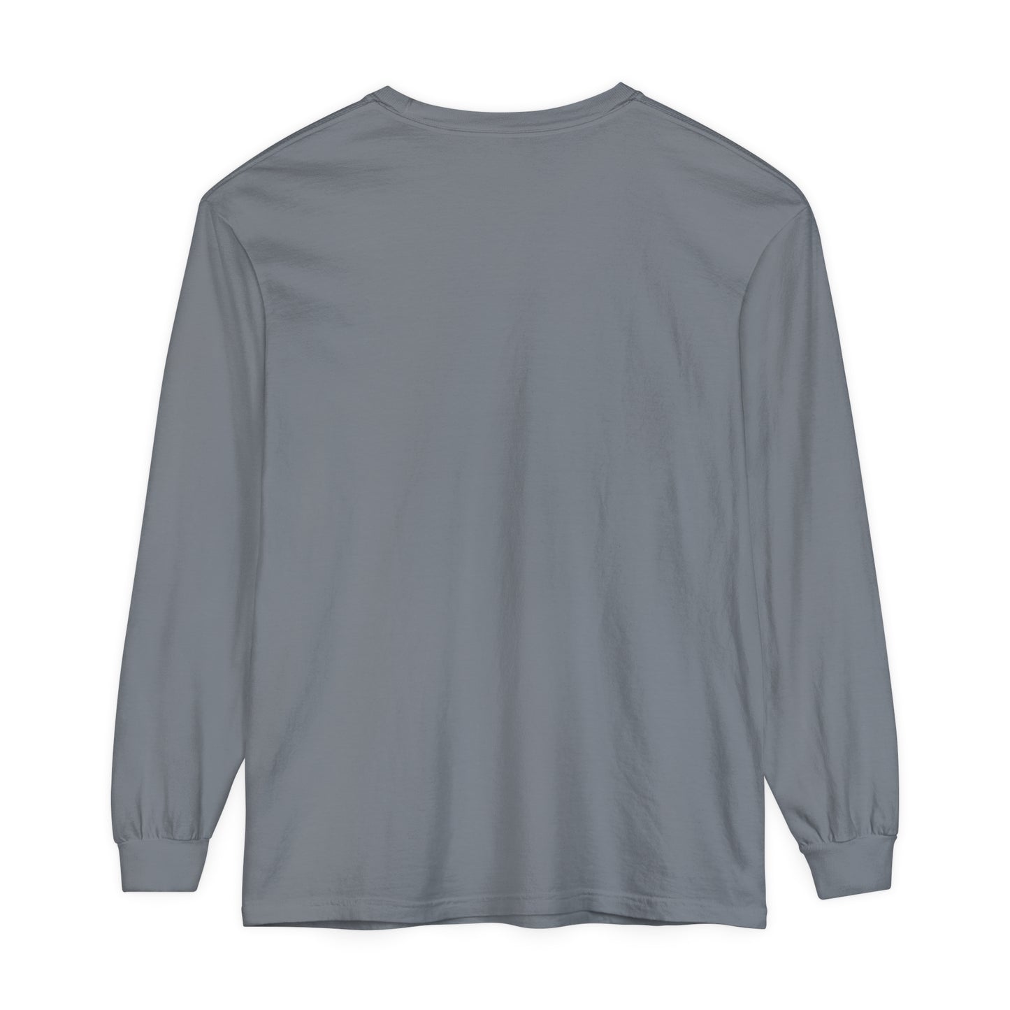 Cute Ghost Unisex Garment-dyed Long Sleeve T-Shirt