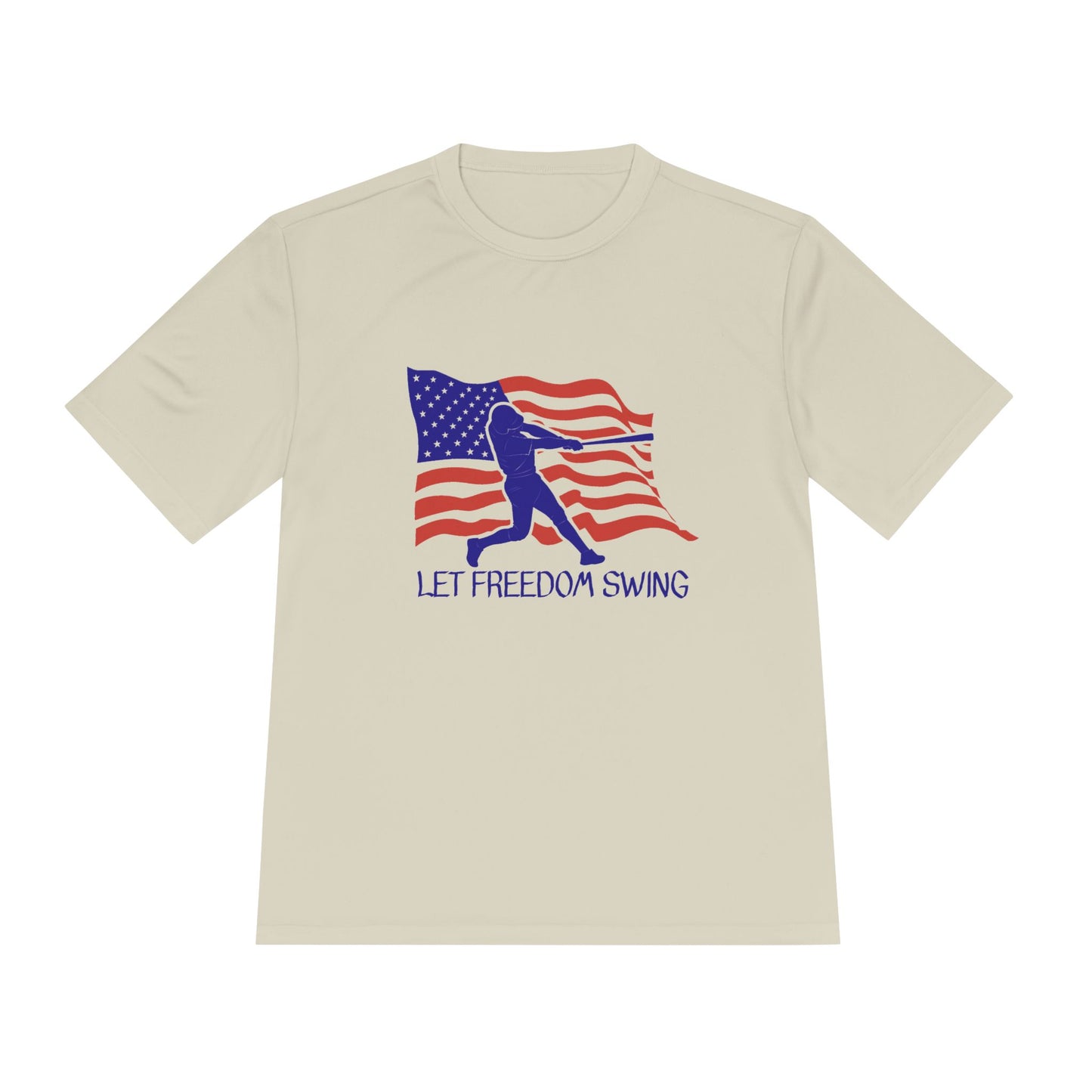 Let Freedom Swing Unisex Moisture Wicking Tee