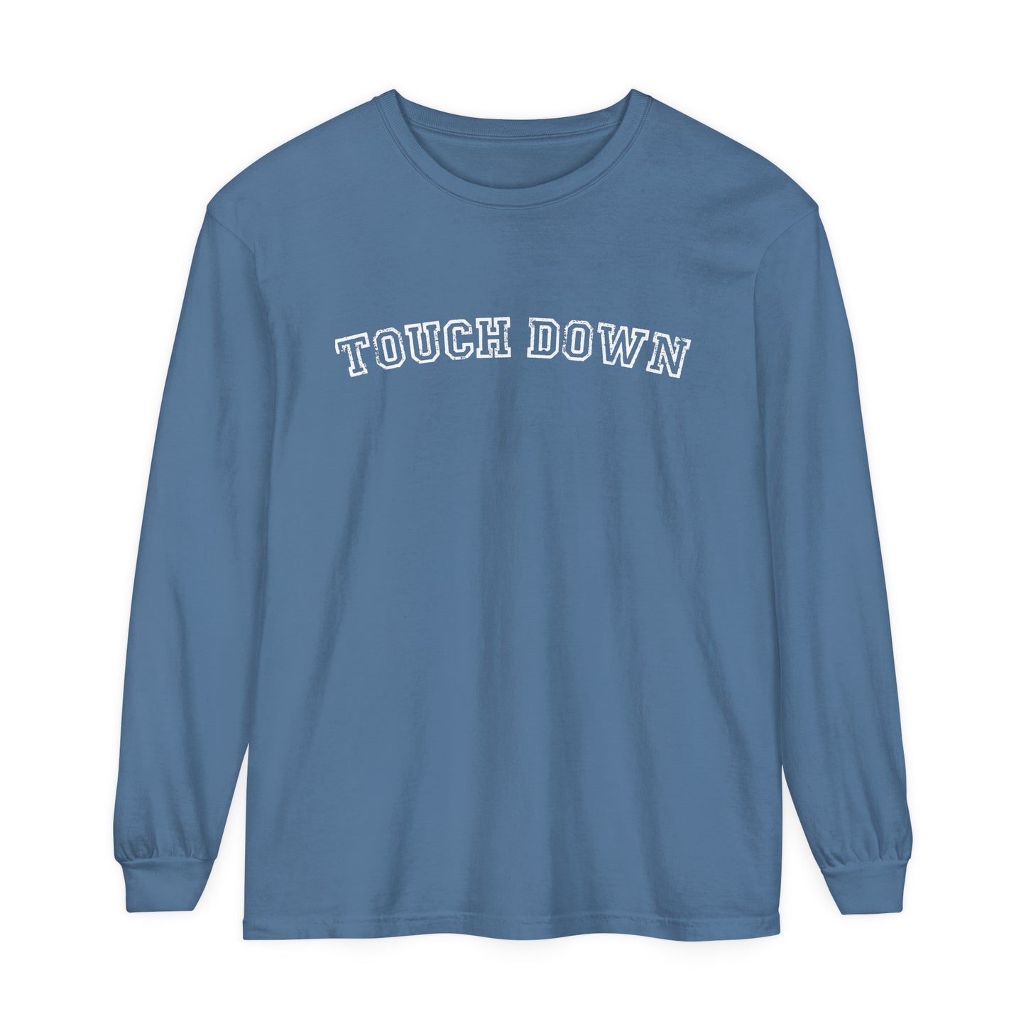 Touchdown Unisex Garment-dyed Long Sleeve T-Shirt