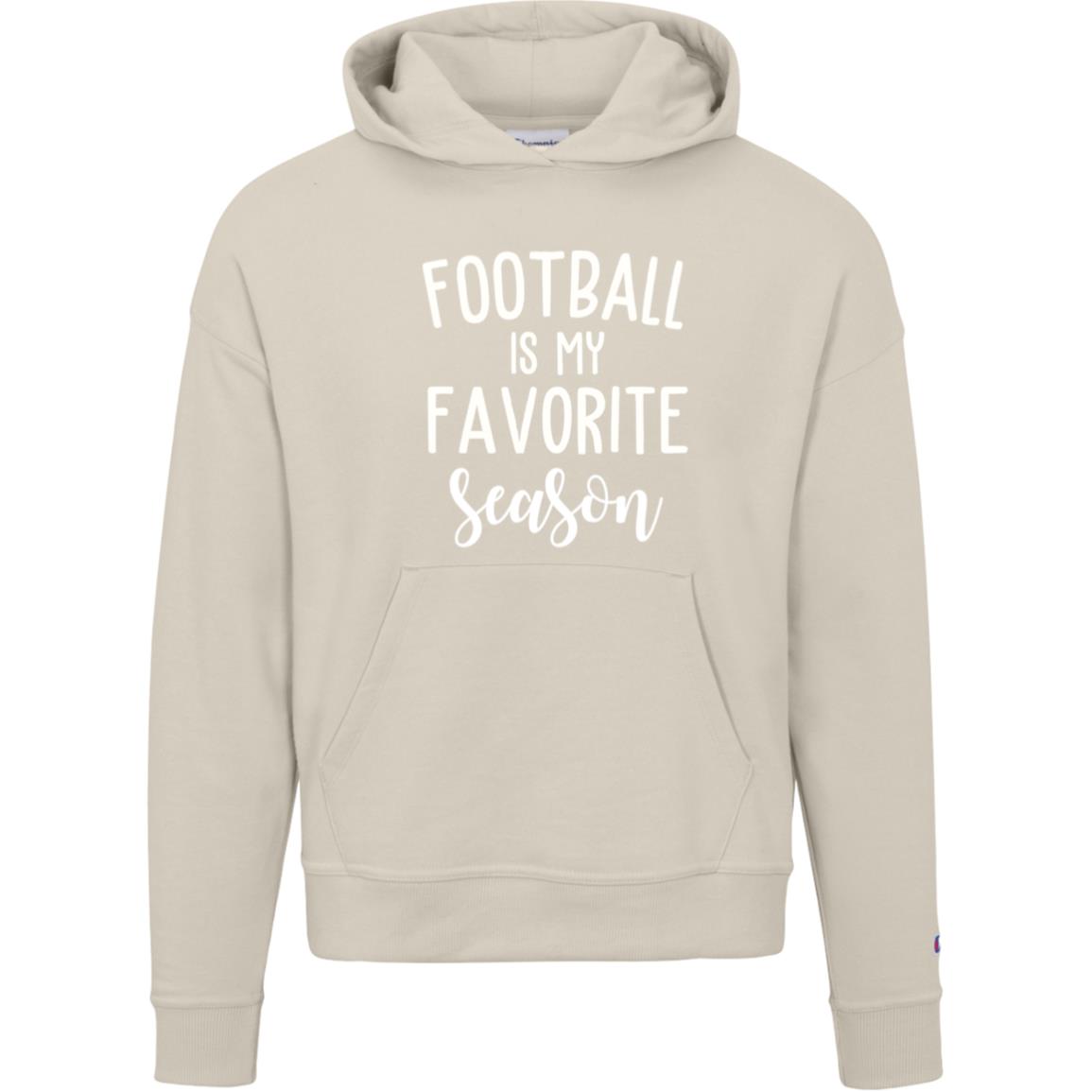 Football is my favorite season S760 Champion Womens Powerblend Hoodie