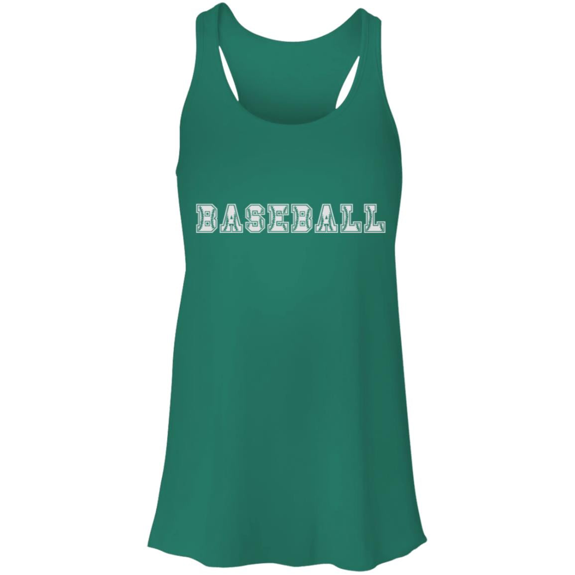 Baseball B8800 Flowy Racerback Tank