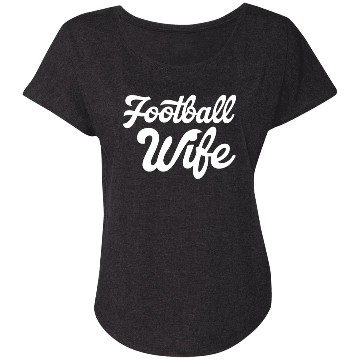 Football Wife NL6760 Ladies' Triblend Dolman Sleeve