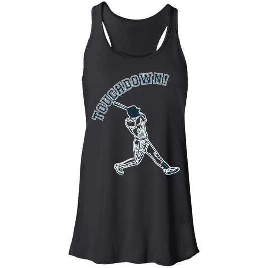 Touchdown batter B8800 Flowy Racerback Tank