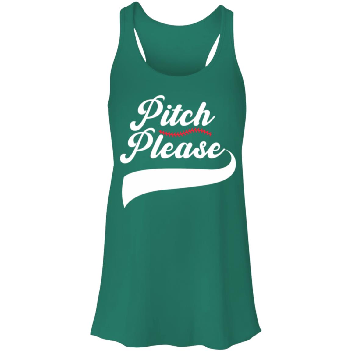 Pitch Please B8800 Flowy Racerback Tank