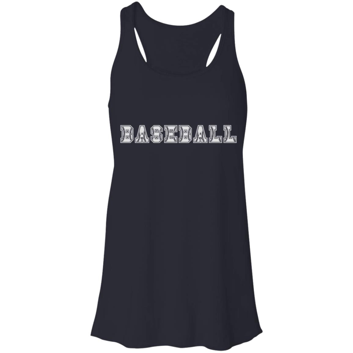 Baseball B8800 Flowy Racerback Tank