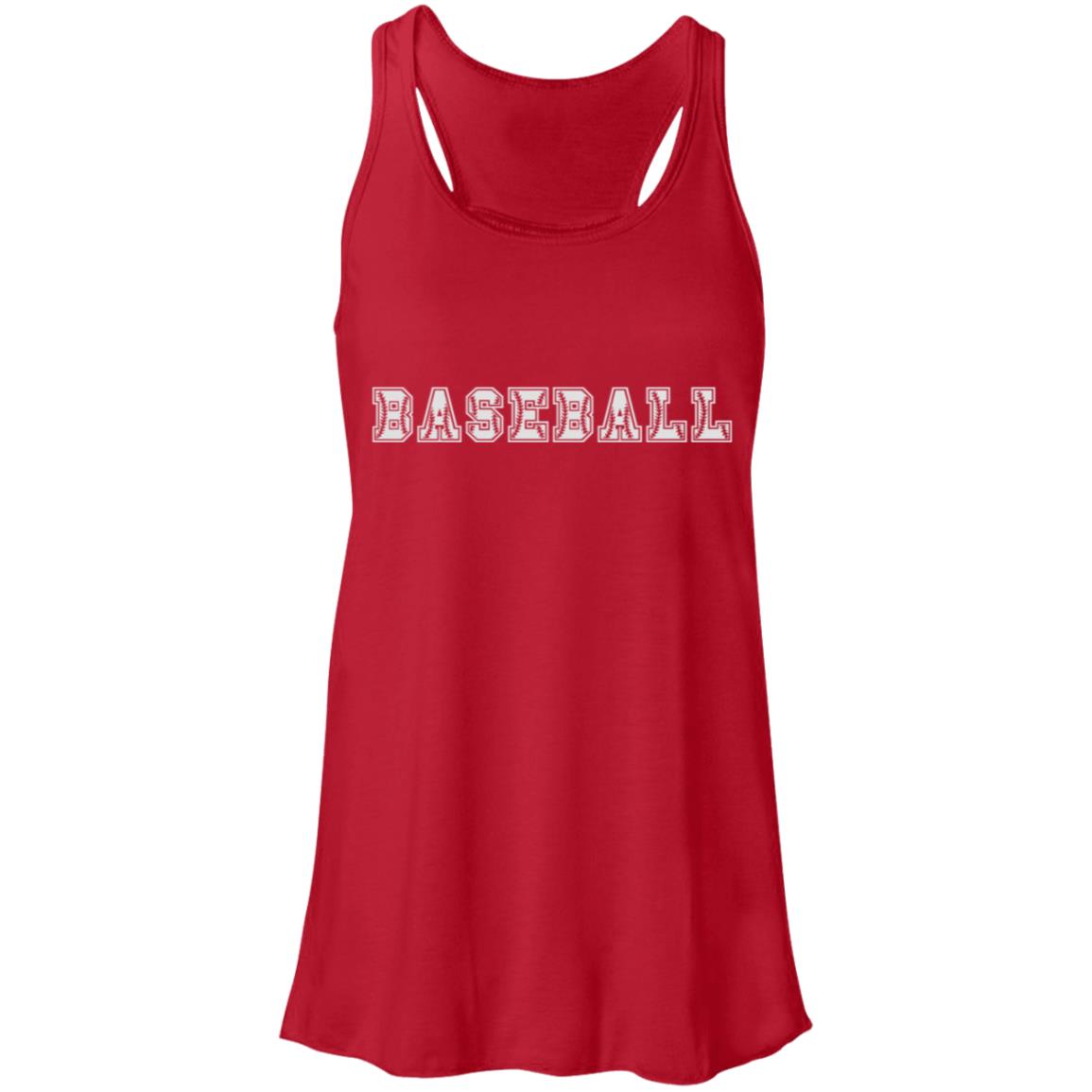 Baseball B8800 Flowy Racerback Tank