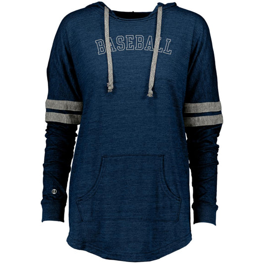 BASEBALL Ladies Hooded Low Key Pullover