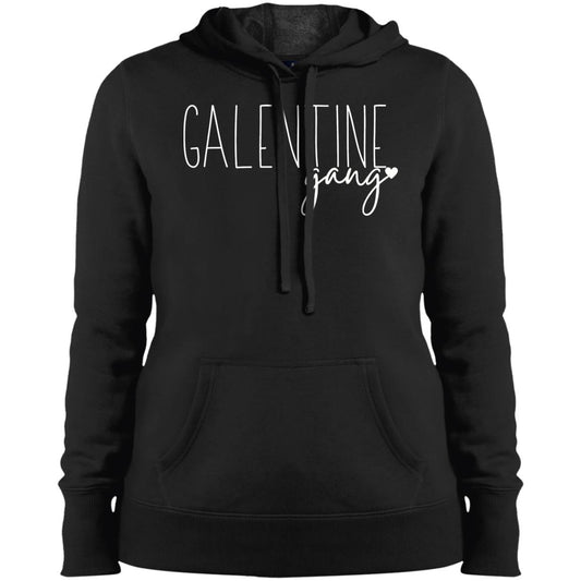 Galentine Gang Ladies' Pullover Hooded Sweatshirt