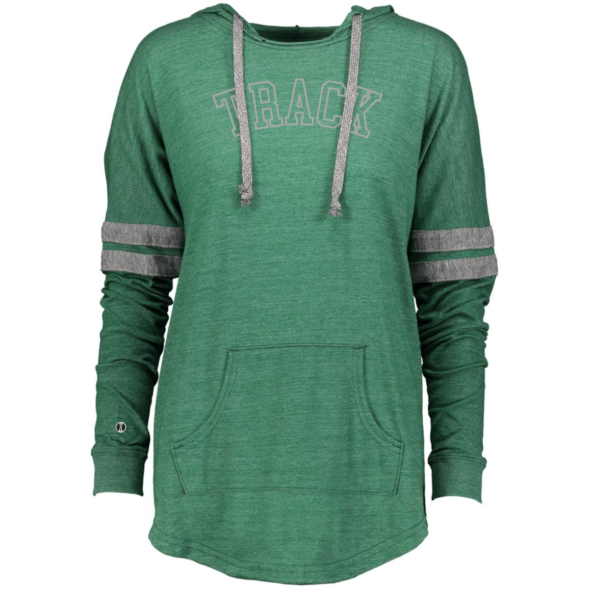 TRACK Ladies Hooded Low Key Pullover