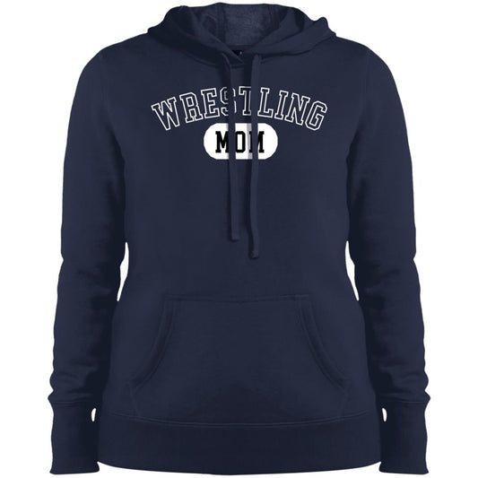 Wresting Mom Ladies' Pullover Hooded Sweatshirt