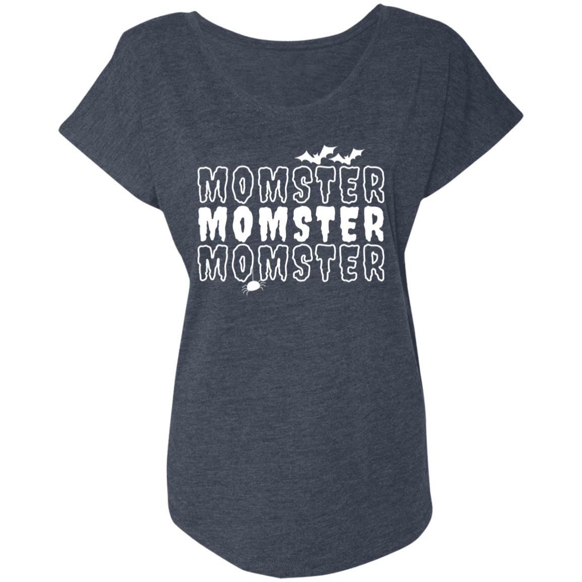 Momster NL6760 Ladies' Triblend Dolman Sleeve