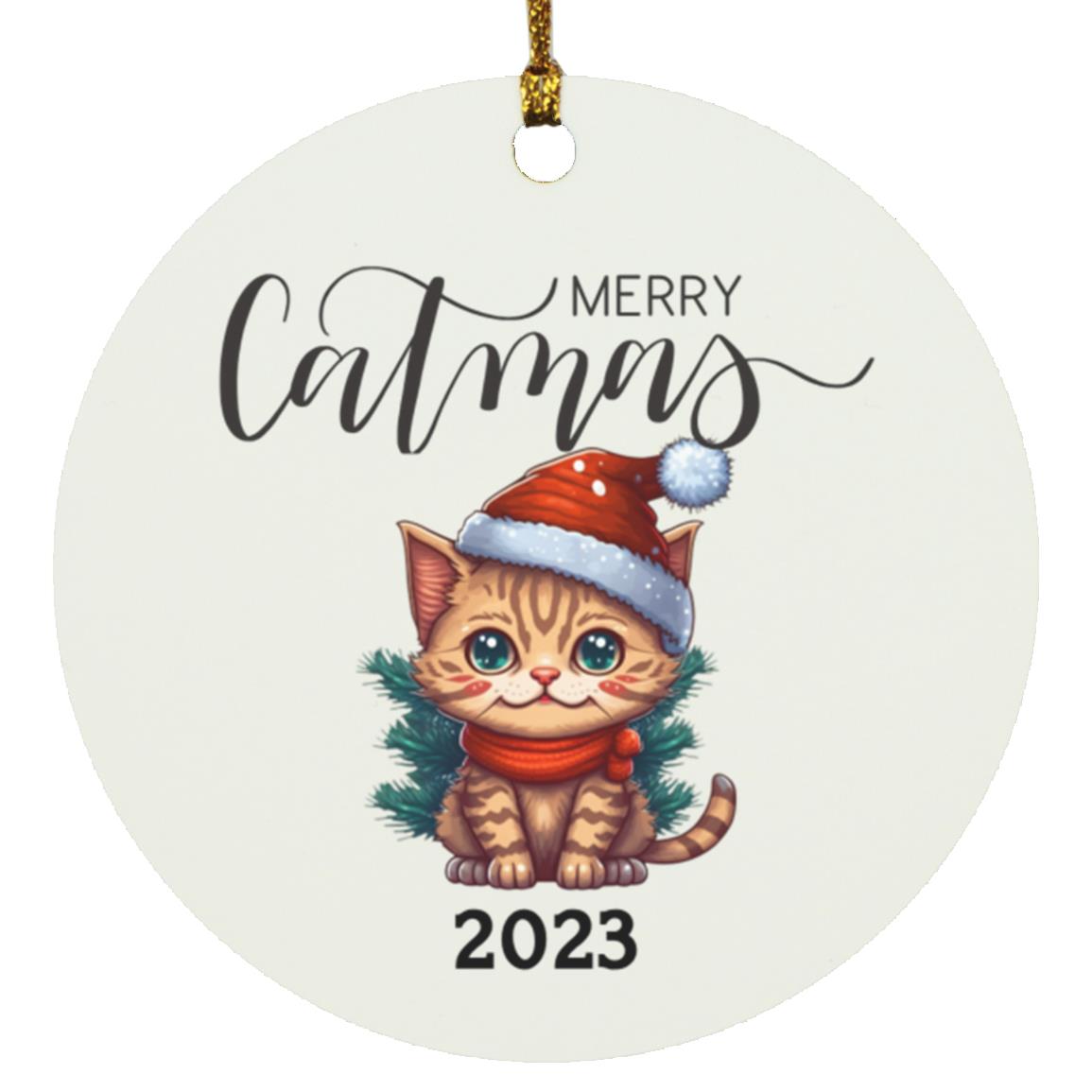 Merry Catmas - Cute Kitten