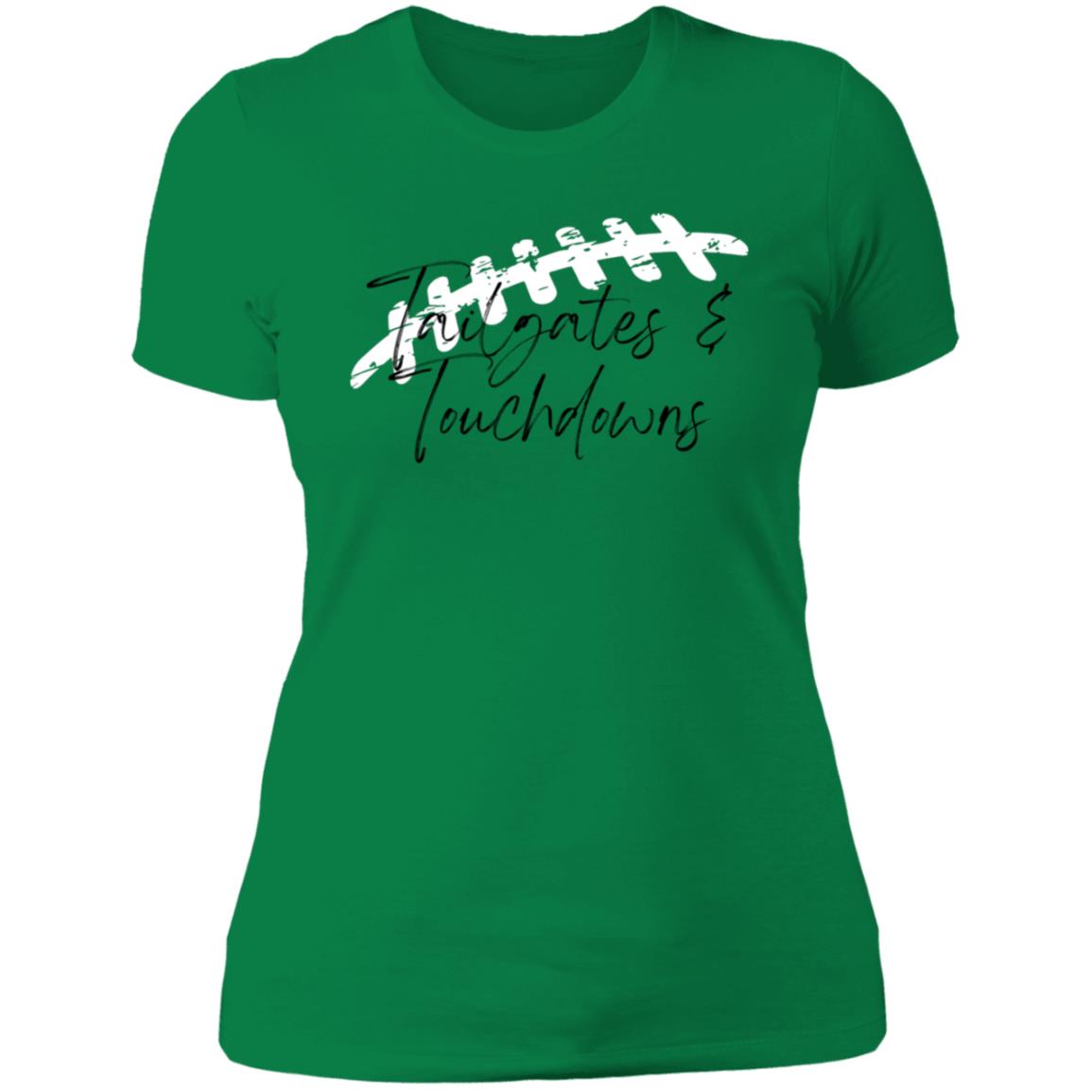 Tailgates and Touchdowns NL3900 Ladies' Boyfriend T-Shirt