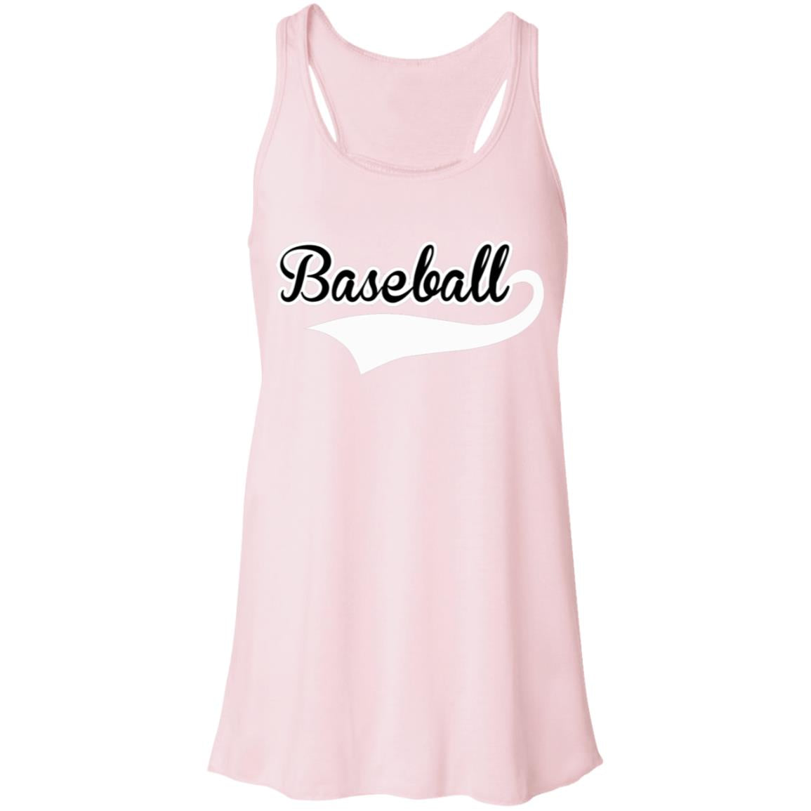 Baseball Swoosh B8800 Flowy Racerback Tank