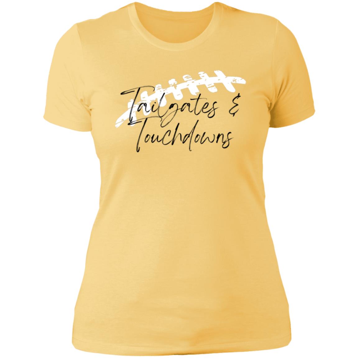 Tailgates and Touchdowns NL3900 Ladies' Boyfriend T-Shirt