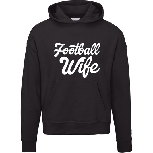 Football Wife S760 Champion Womens Powerblend Hoodie