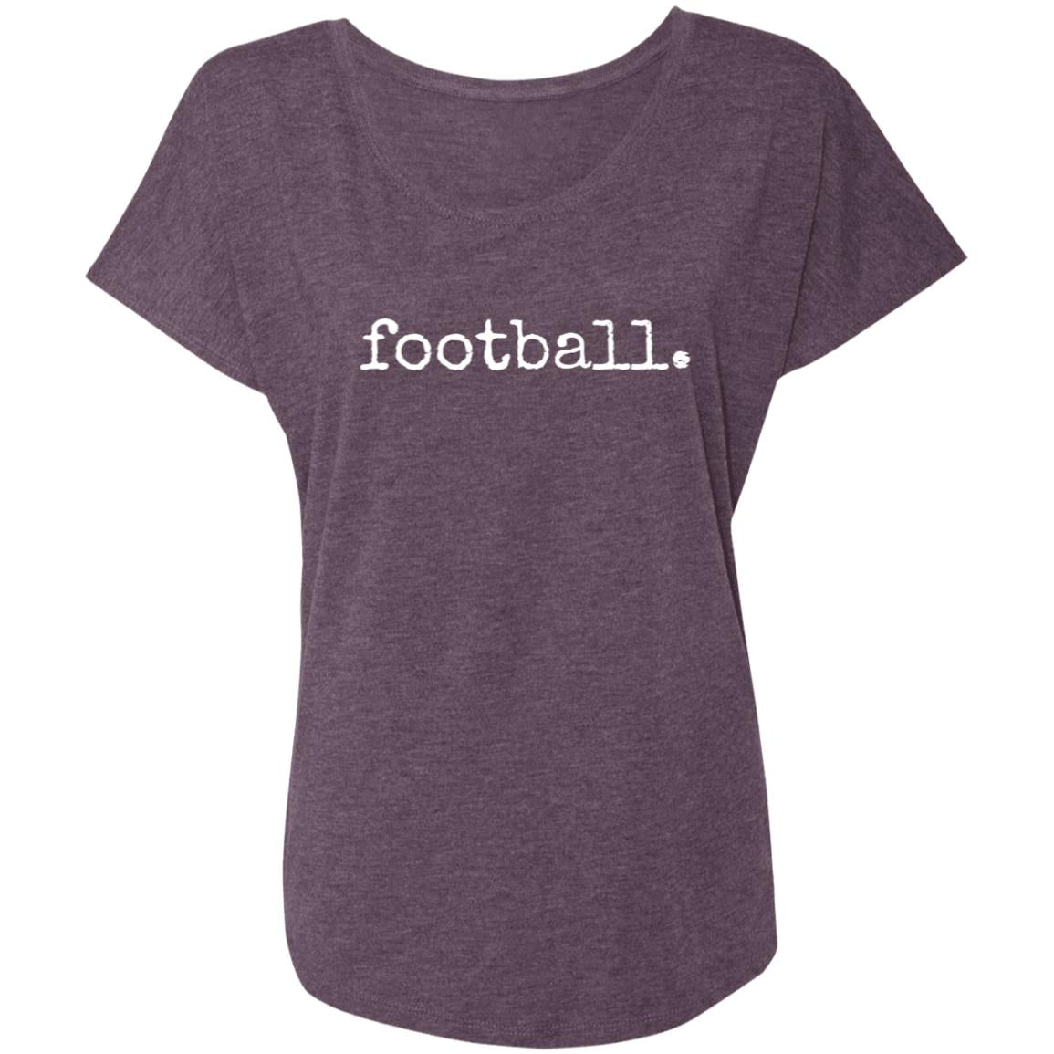 football. NL6760 Ladies' Triblend Dolman Sleeve