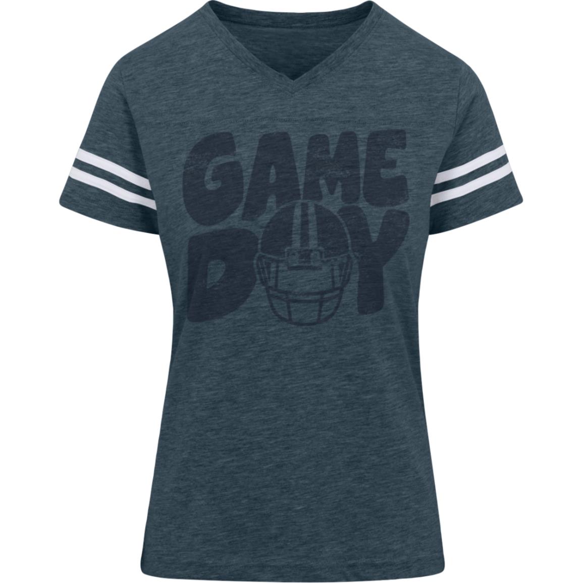 Game Day Helmet 3537 LAT Womens Football Tee