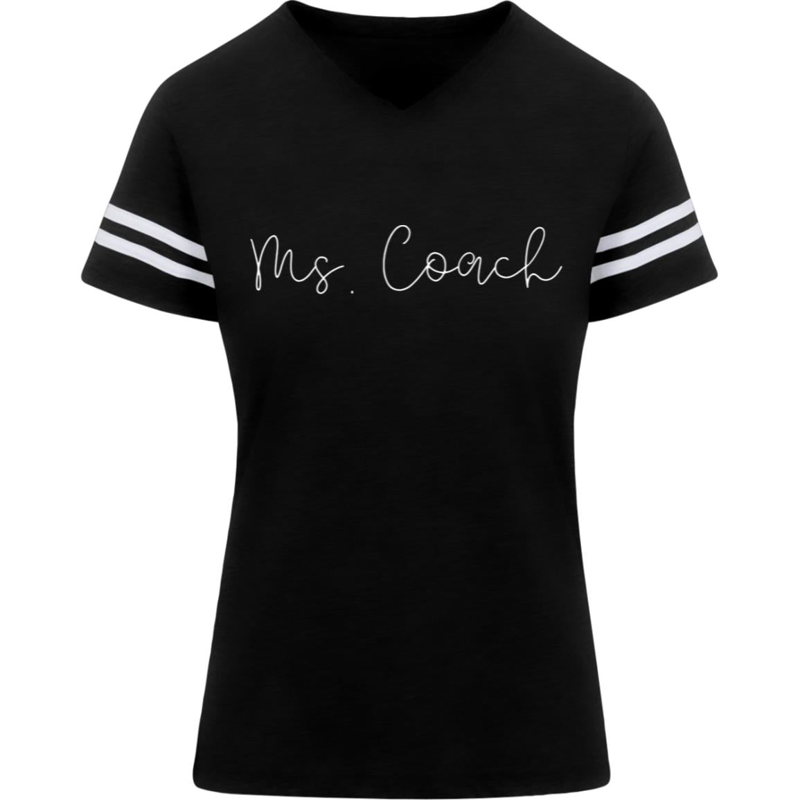 Ms. Coach 3537 LAT Womens Football Tee