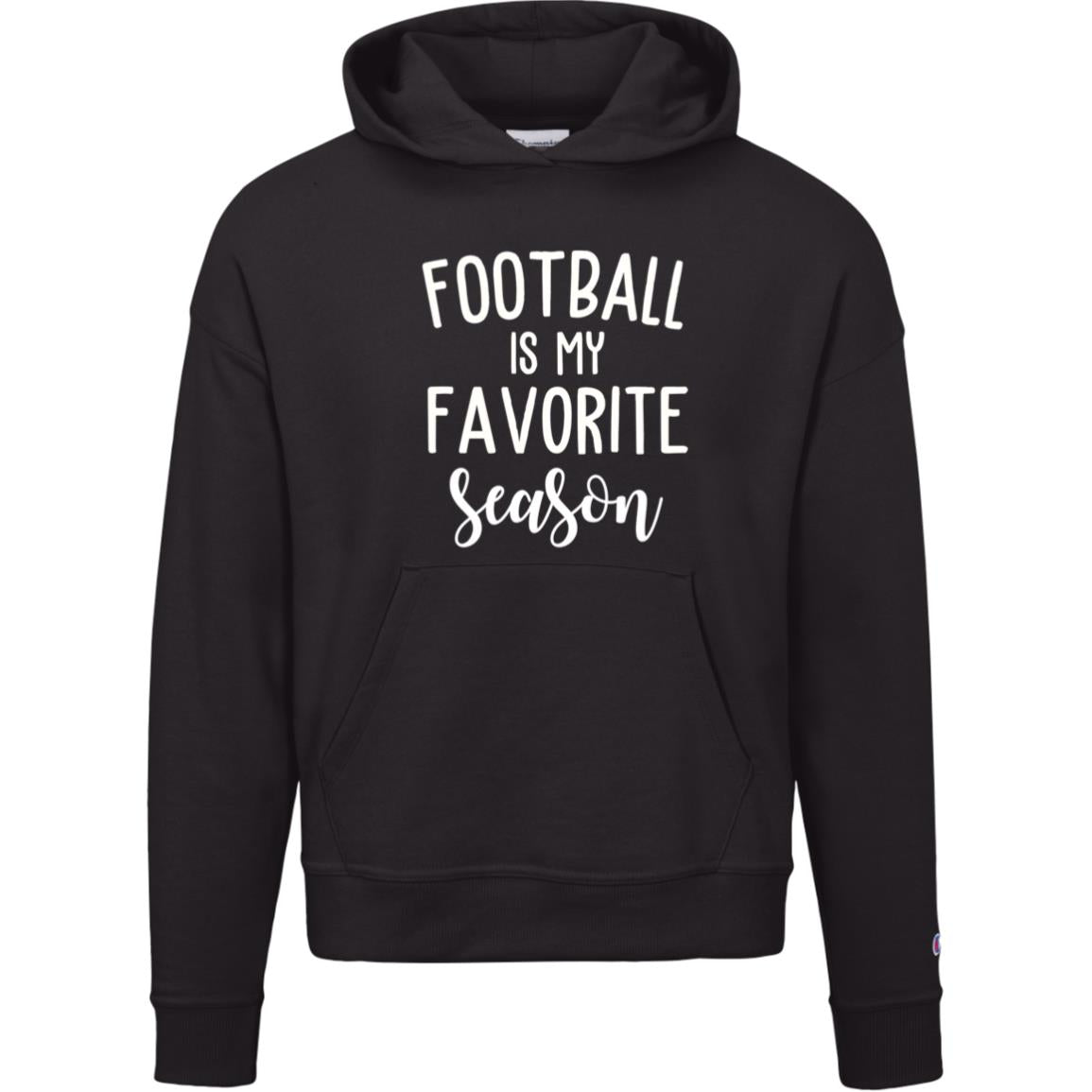 Football is my favorite season S760 Champion Womens Powerblend Hoodie