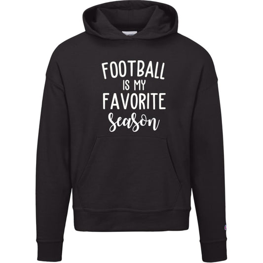 Football is my favorite season S760 Champion Womens Powerblend Hoodie